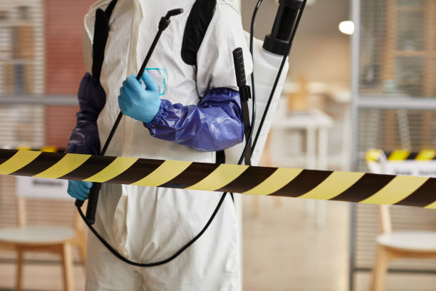 Professional Infectious Disease Decontamination technician working in Akron, IN